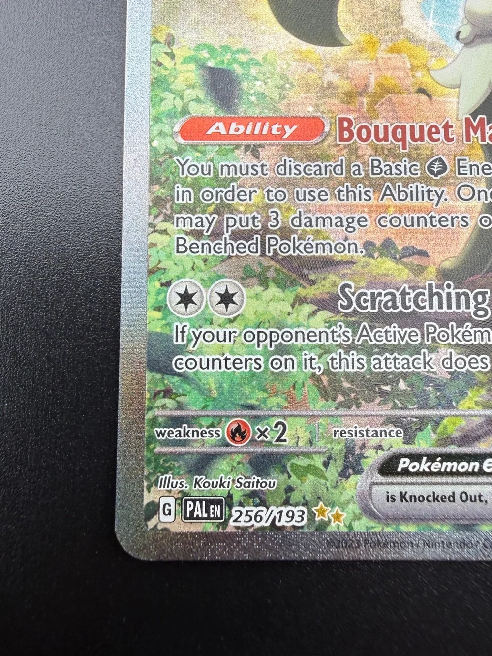 Meowscarada ex - 256/193 Paldea Evolved Holo Special Illustration Pokemon - NM